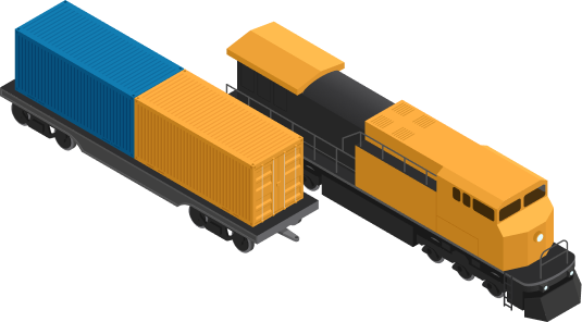 قطار و ریلی