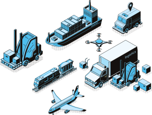 حمل و نقل ترکیبی بین المللی