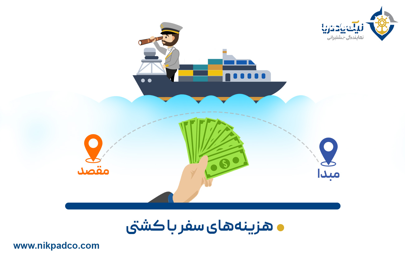 هزینه‌های سفر با کشتی