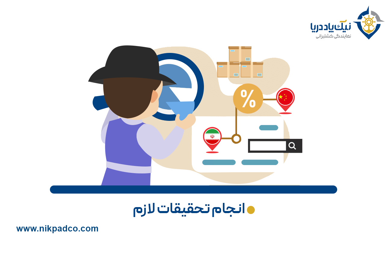 ۲. انجام تحقیقات لازم