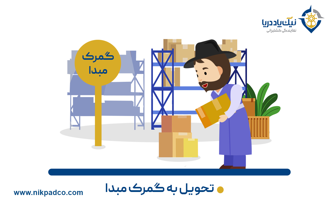 ۶. تحویل به گمرک مبدا