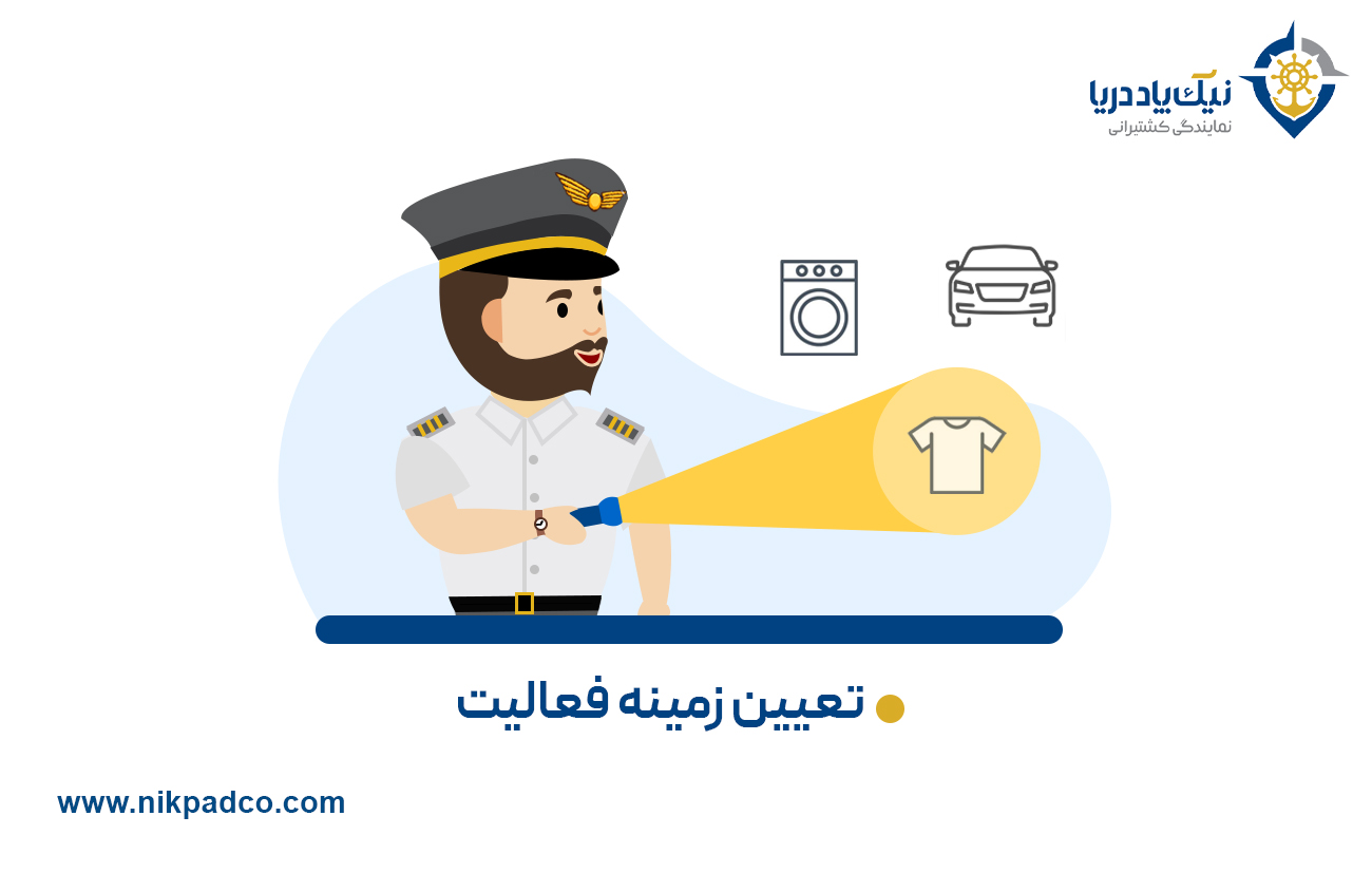 تعیین زمینه فعالیت