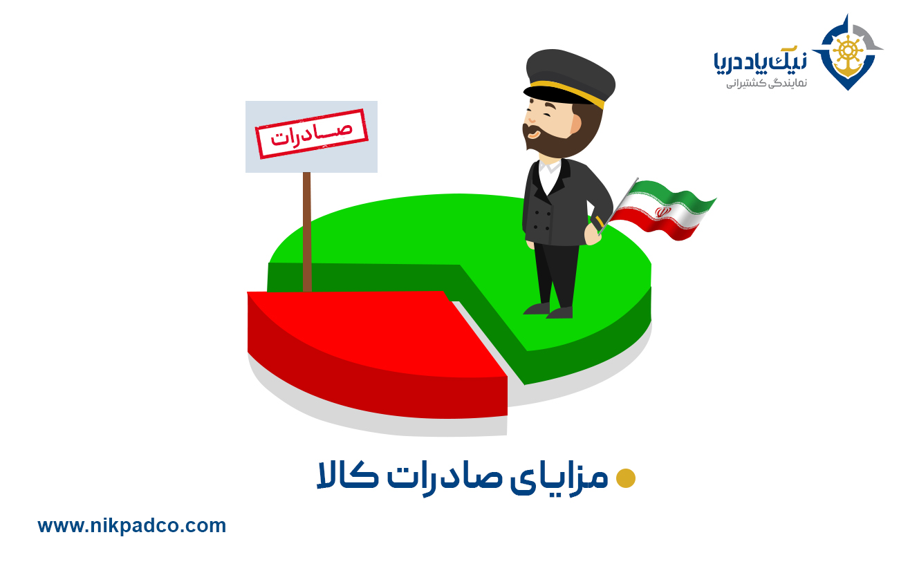 مزایای صادرات کالا